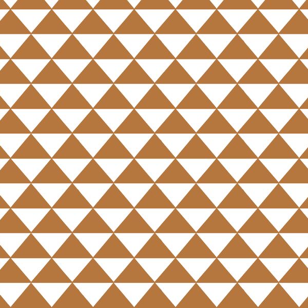 Triangle Mosaic in Ginger