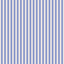 Umbrella Stripe in Capri Blue