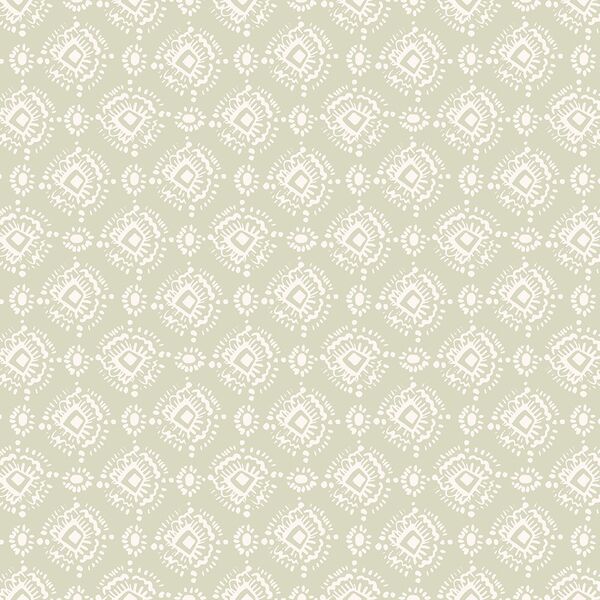 Ikat in Sage