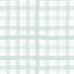 Large Gingham in Icy