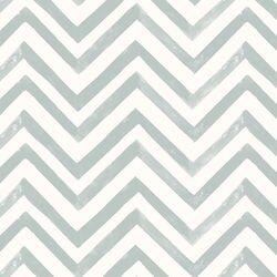 Zig Zag Stripe in Sage
