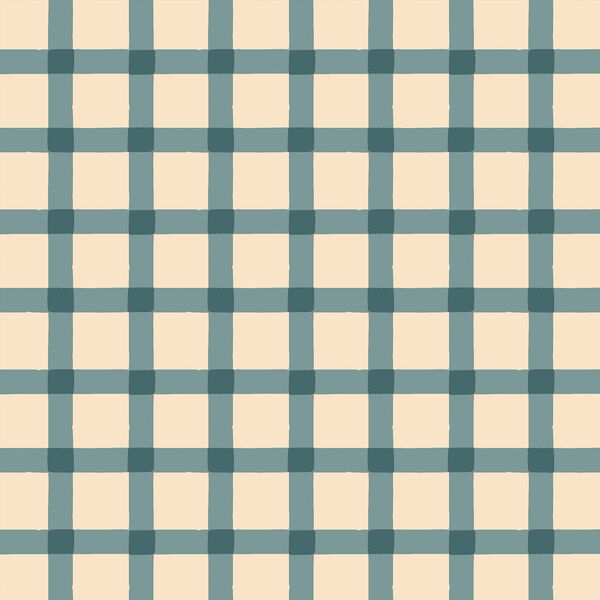 Plaid in Dusky Blue