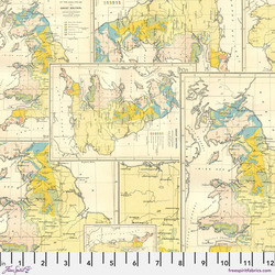 Map in Yellow