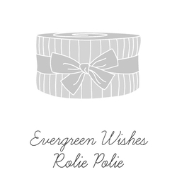 Evergreen Wishes 2.5" Strip Roll