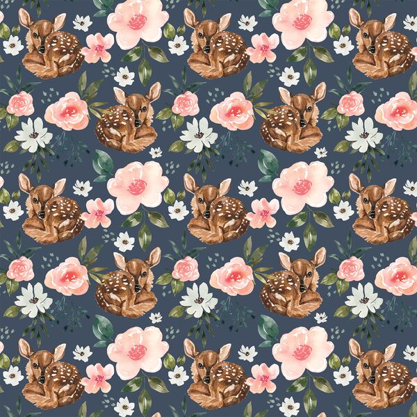 Little Deer in Navy