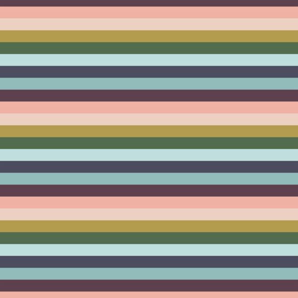 Little Look Lively Stripe in Black Forest