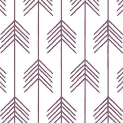 Vanes in Mulberry on White