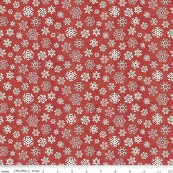 Snowfall in Red