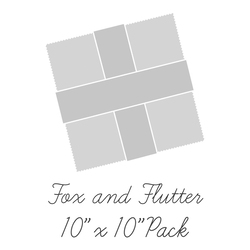 Fox and Flutter 10" Square Pack