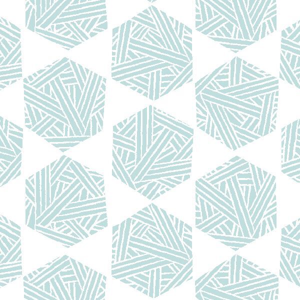 Hexie Bramble in Glacier Blue