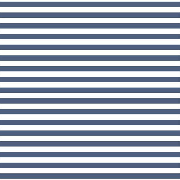 Horizontal Dress Stripe in Midnight
