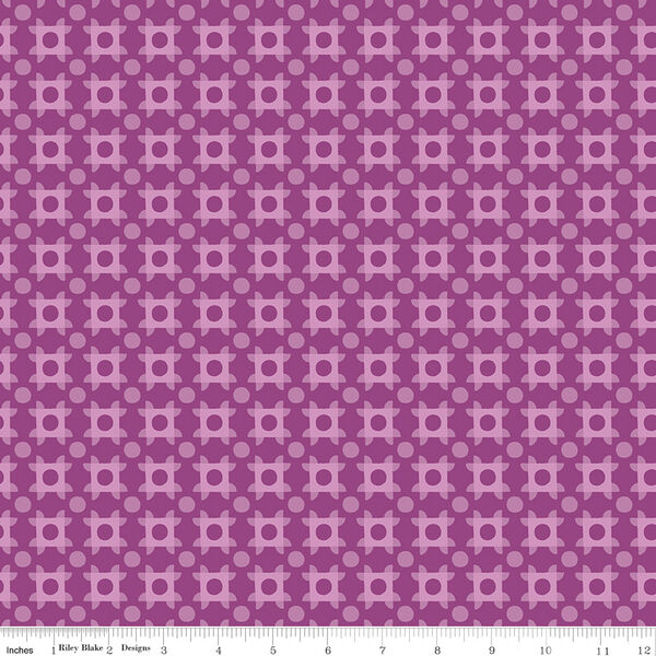 Patchwork Plaza in Grape