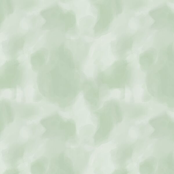Watercolor Wash in Misty Green