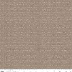 Text in Taupe