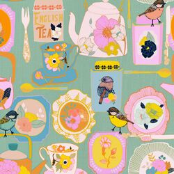 A Tea Party in Mint Green