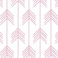 Vanes in Carnation on White
