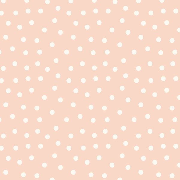 Tossed Polka Dot in Fresh Pink
