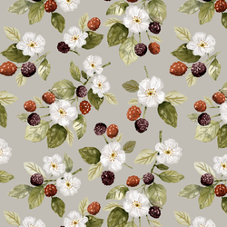 Raspberry Garden in Light Smoke