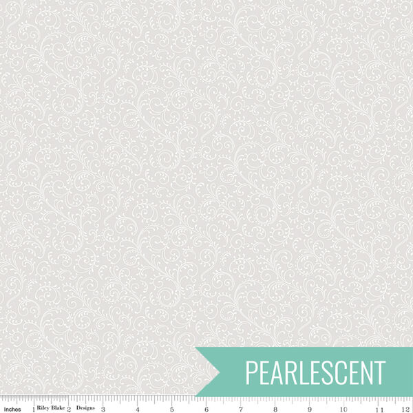 Scroll in White Pearl