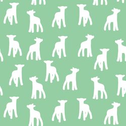 Lamb Silhouette in Sprout