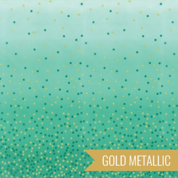 Ombre Confetti Metallic in Teal