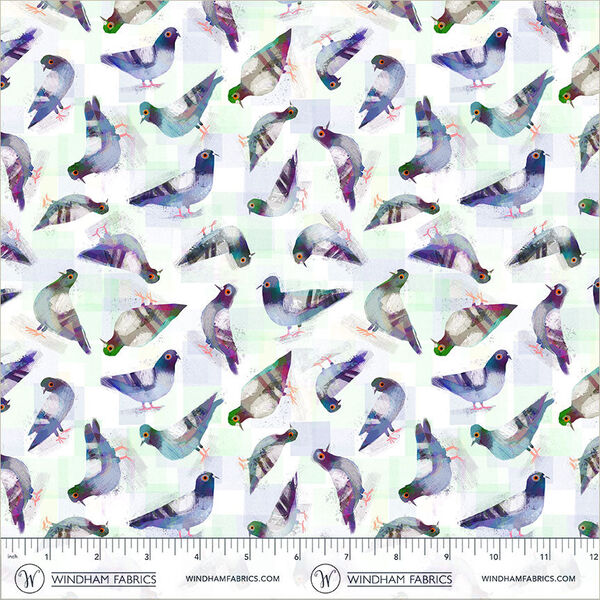 Pigeon Pals in White
