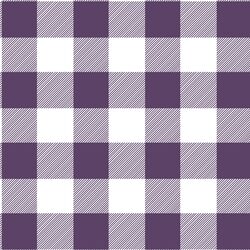 Buffalo Plaid in Aubergine