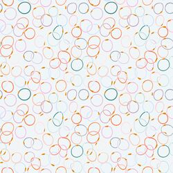 Hair Ties in Blue Crest