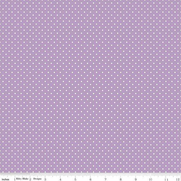 Swiss Dot in Lavender