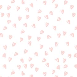 Sugar Hearts in Meringue Pink