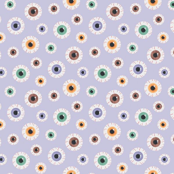 Eyeballs in Light Periwinkle