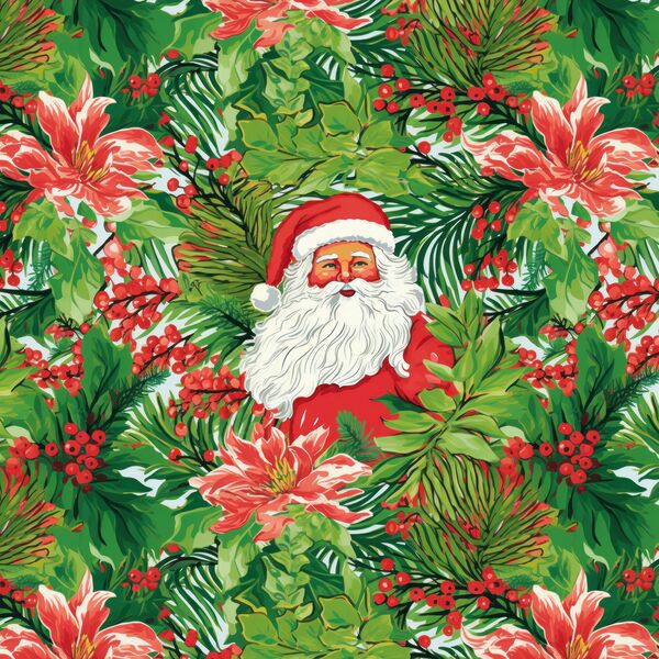 Palm Beach Santa in Christmas