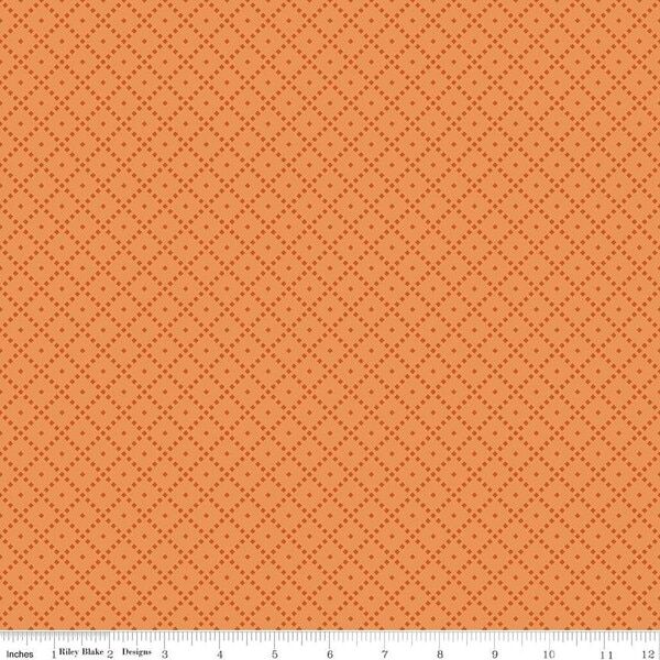 Grid in Creamsicle