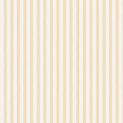 Large Striped Streamers in Banana Cream