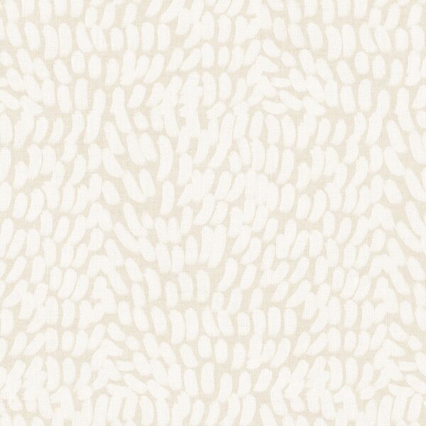 Large Brushstrokes in Cream
