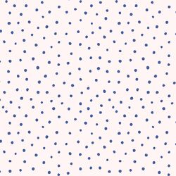 Painted Dots in Dark Blue