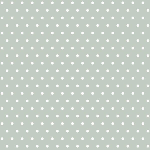 Polka Dots in Pale Green