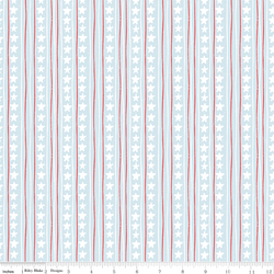 Stars And Stripes in Light Blue