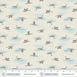 Wild Geese in Ivory