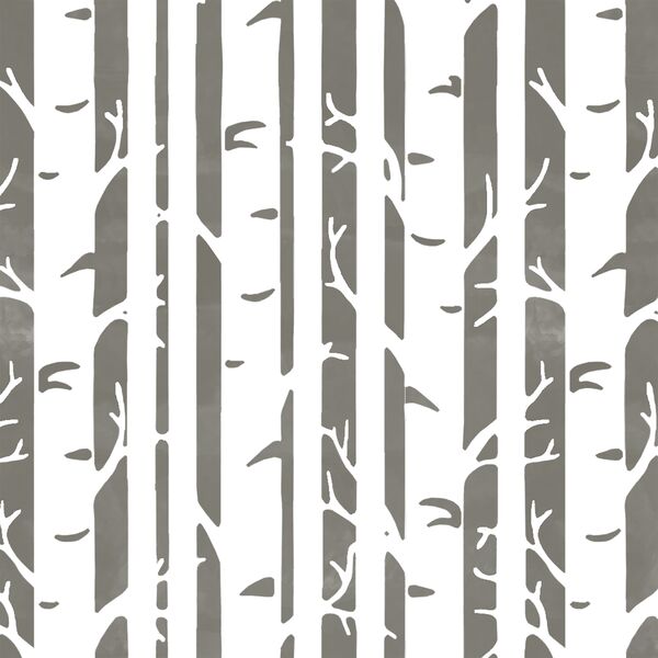 Birches in Greige