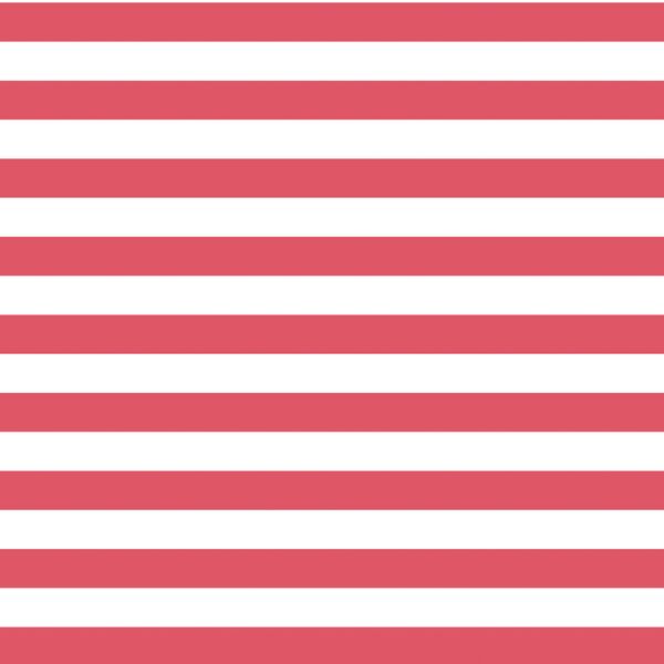 Horizontal Candy Stripe in Passion