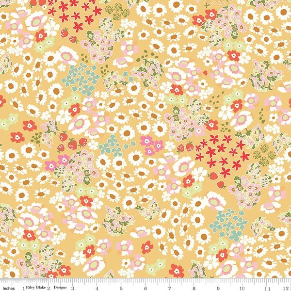 Flowerbed in Yellow