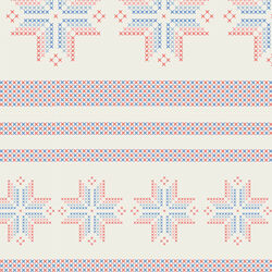 Woven Snowflakes in Day