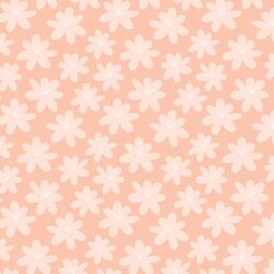 Ocean Floral in Light Coral