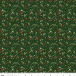 Tossed Berries in Forest