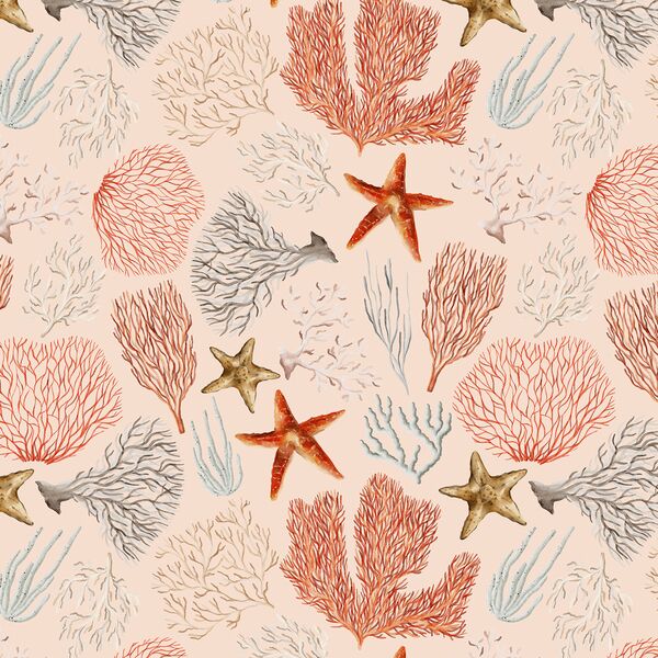 Ocean Reef in Shell Pink