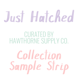 Just Hatched Sample Strip