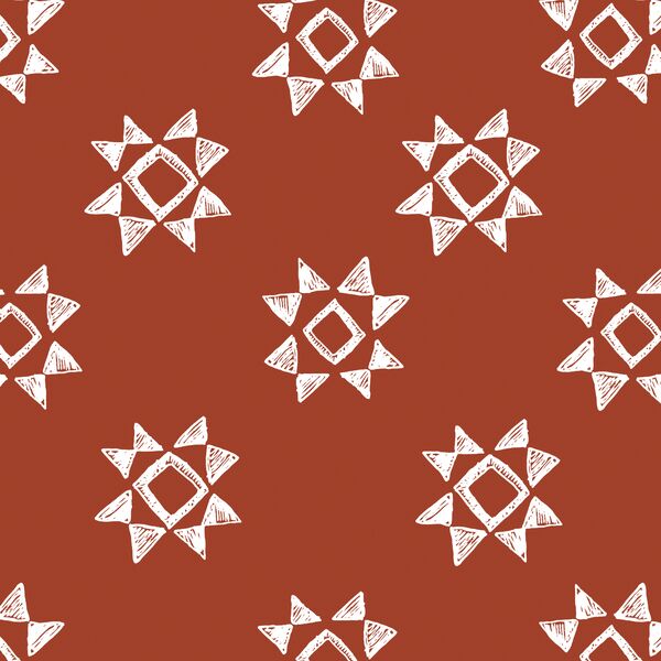 Warm Quilt in Spiced Red