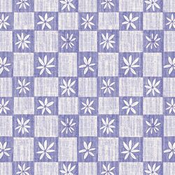 Daisy Checkers in Periwinkle