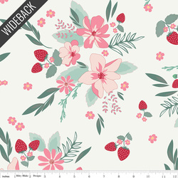 Floral Wideback in Sand Dollar